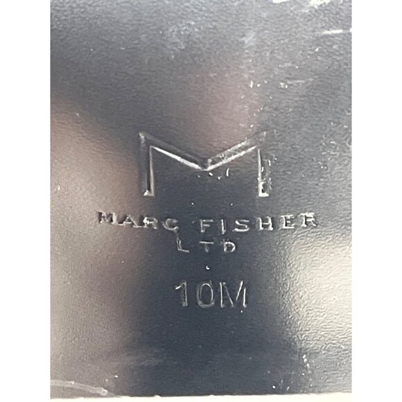 Marc Fisher Women's Black Heeled Ankle Booties Sz 10M - Picture 11 of 12